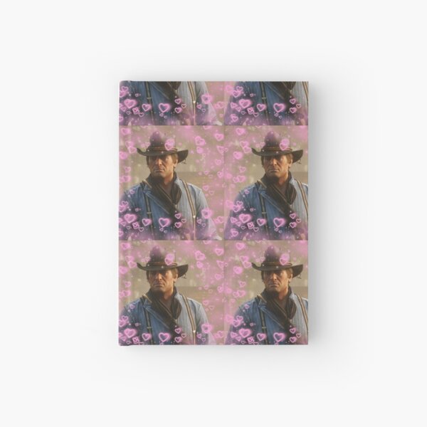 Vista previa del artículo con la obra «Corazones de Arthur Morgan», diseñado y vendido por BreadIsGay.
