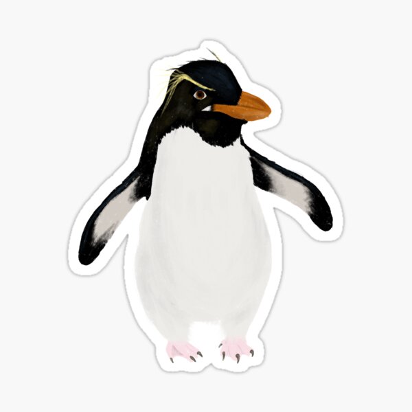 Item preview, Rockhopper Penguin designed and sold by Frogs and Feelings.