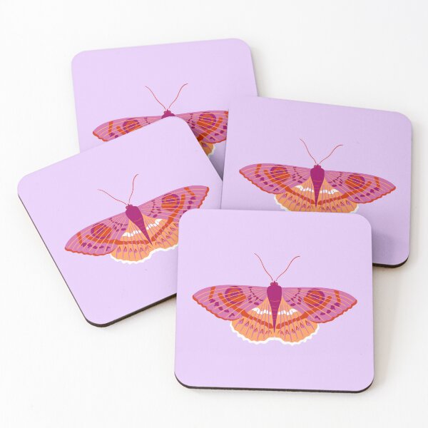 Item preview, Lesbian Pride Moth designed and sold by PeachyLitchi.