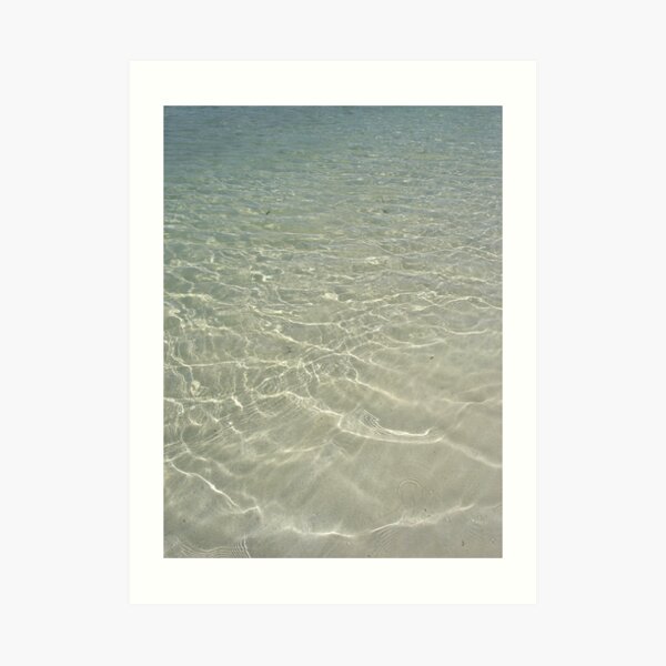 Clear Water Art Print