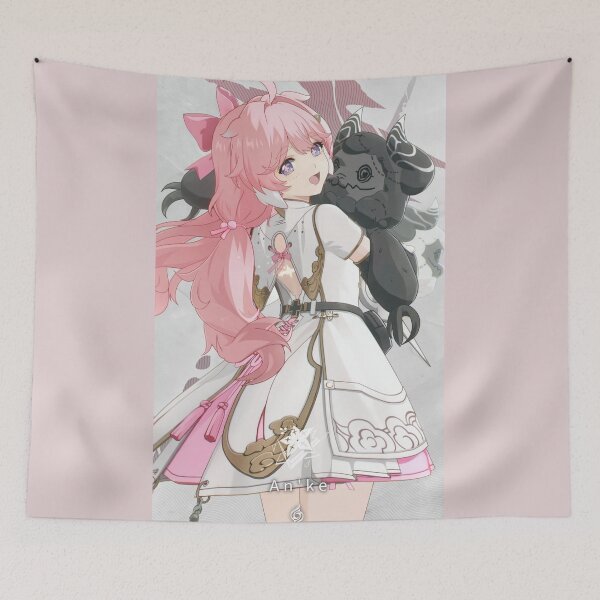Item preview, Wuthering Waves - Anke - Character Official Poster 2024 designed and sold by Krimsy.
