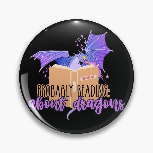 Item preview, Probably Reading About Dragons designed and sold by slicksquid.