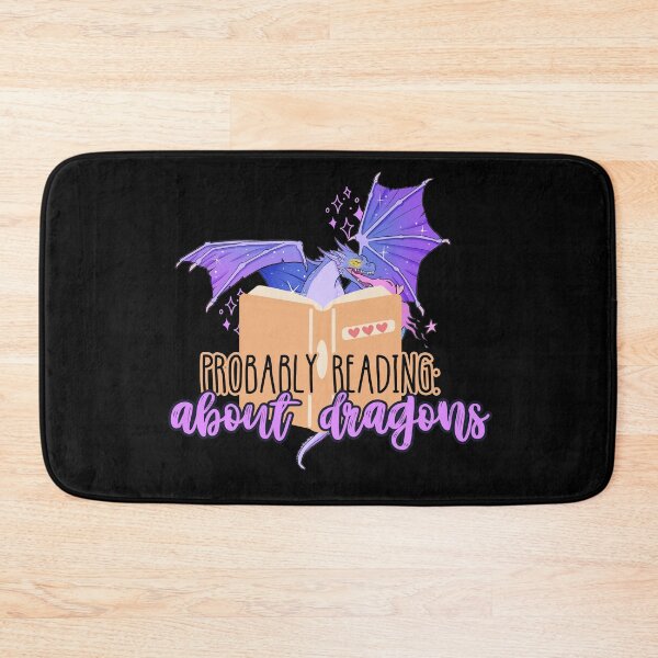 Item preview, Probably Reading About Dragons designed and sold by slicksquid.