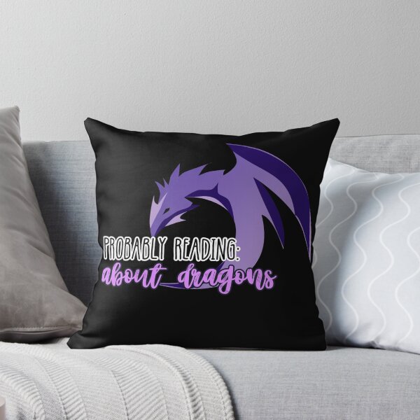 Item preview, Probably Reading About Dragons designed and sold by slicksquid.