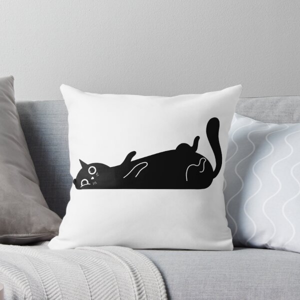 Item preview, Black Cat sticker and other designed and sold by Pohnnatee  Dechachokdee.