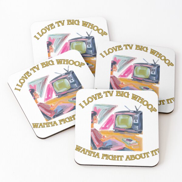 Item preview, I love tv big whoop wanna fight about 6? designed and sold by LorenzoArtZa.