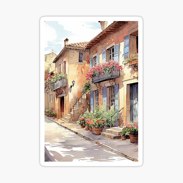 Item preview, Provence Streets 2 designed and sold by Made-by-Gus.