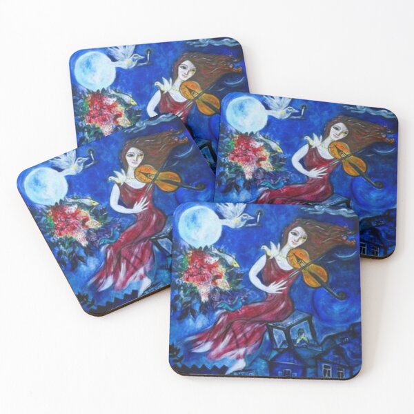 Item preview, Marc Chagall The Violin designed and sold by funnyshop222.