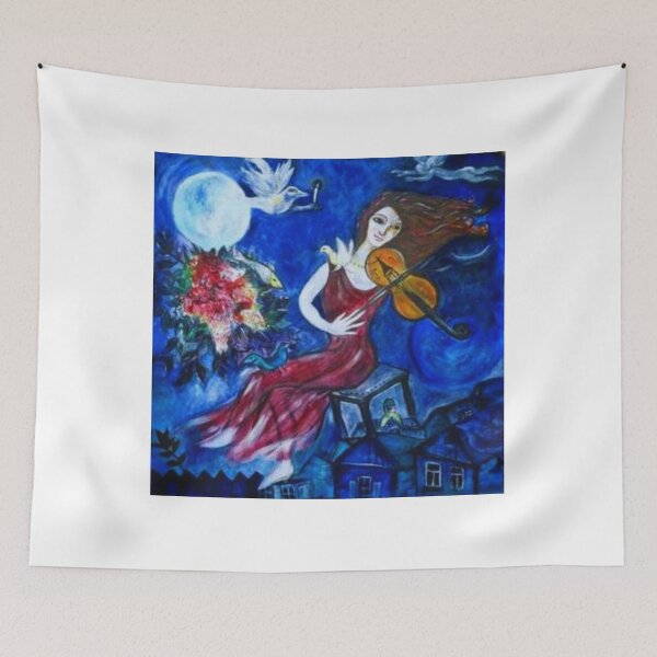 Item preview, Marc Chagall The Violin designed and sold by funnyshop222.