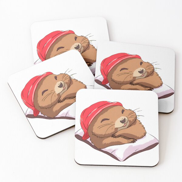Item preview, sleeping groundhog designed and sold by VanyAshop.