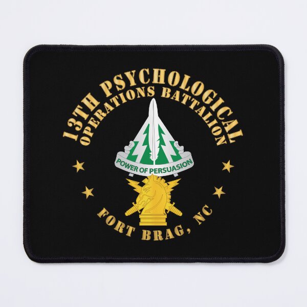 Item preview, Army - 13th PSYOPS Bn - Fort Bragg, NC w DUI - Psyops Branch X 300 designed and sold by Military Insignia Products.