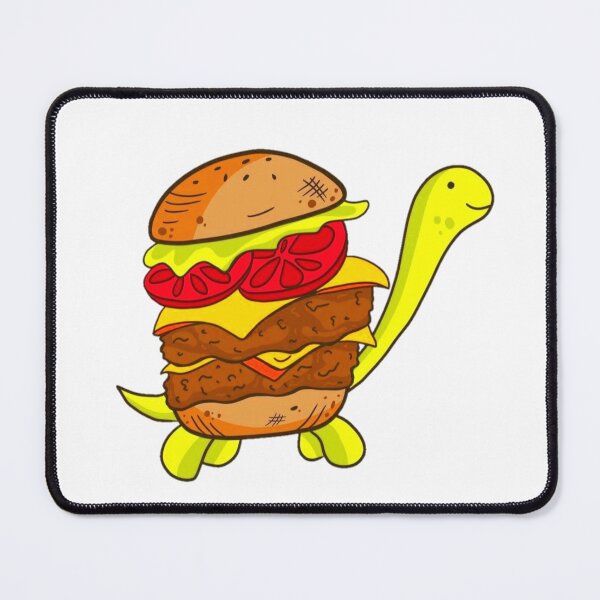 Item preview, Burger turtle designed and sold by Aiyinyangart.