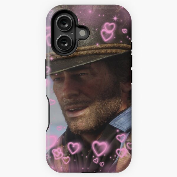 Vista previa del artículo con la obra «Corazones de Arthur Morgan», diseñado y vendido por BreadIsGay.