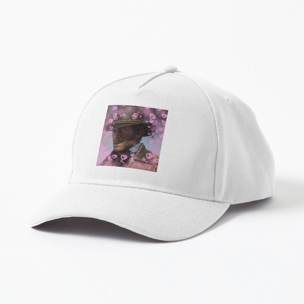 Vista previa del artículo con la obra «Gorra de béisbol», diseñado y vendido por BreadIsGay.