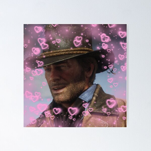 Item preview, Arthur Morgan Hearts designed and sold by BreadIsGay.