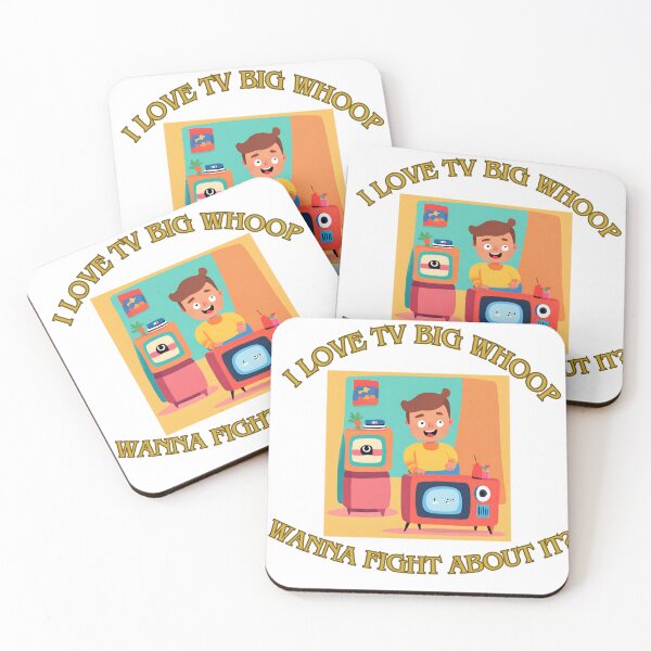 Item preview, I love tv big whoop wanna fight about it 7?  designed and sold by LorenzoArtZa.
