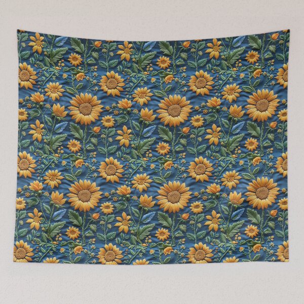Item preview, Sunflowers | Flower embroidery pattern | Floral pattern for women | All over flower pattern 3 designed and sold by Yaremchuk.