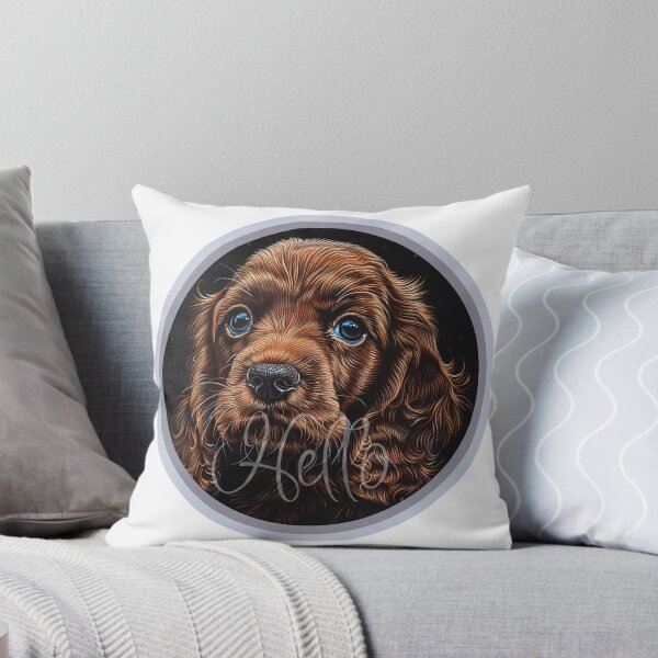 Item preview, Bienvenido Cocker Spaniel designed and sold by toddag5.