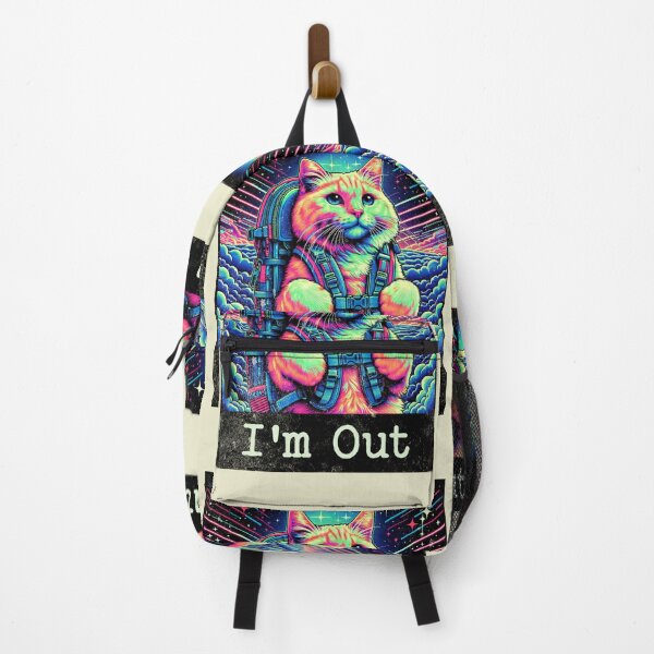 Artikelvorschau, Katzenrucksack, ich bin raus entworfen und verkauft von Mlaniel.