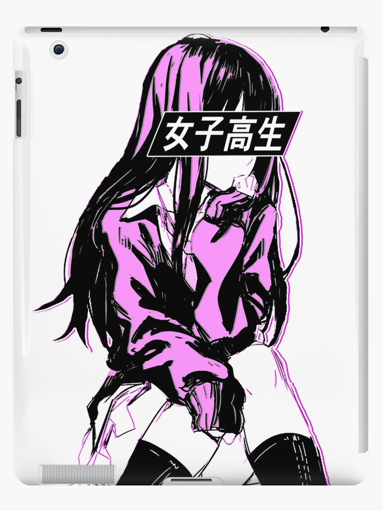 Help Me - Sad Anime Girl | iPad Case & Skin