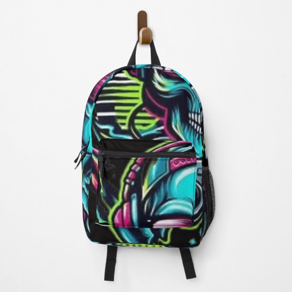 Item preview, "Neon Gaming Skull: Cool Gamer Art" designed and sold by DarkSideArtz.