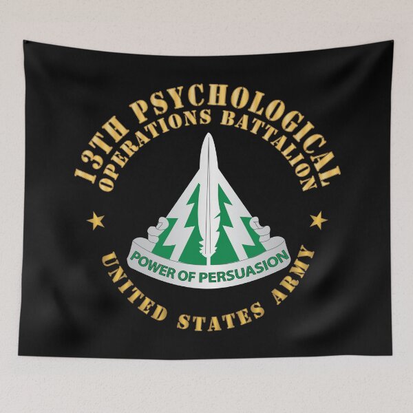 Item preview, Army - 13th PSYOPS Bn - US Army w DUI X 300 designed and sold by Military Insignia Products.