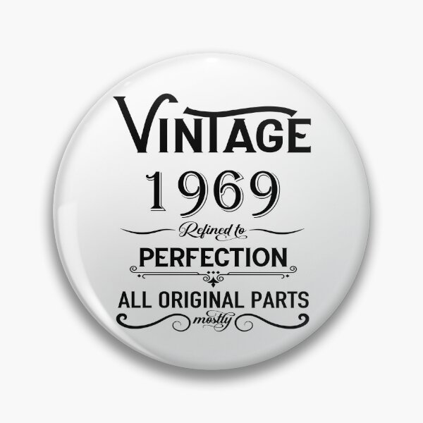 Item preview, Born in 1969 vintage retro classic birthday designed and sold by Alexaltay.