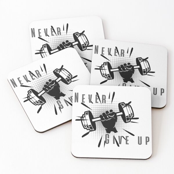 Item preview, NEVER GIVE UP designed and sold by ANGELONTIVERO.