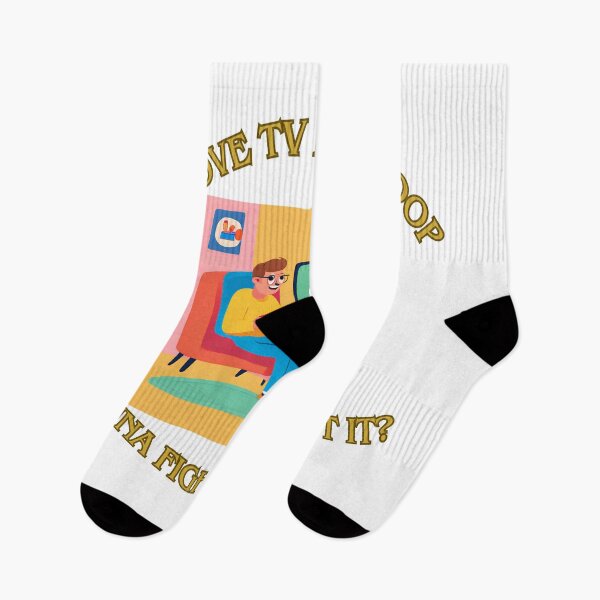 Item preview, I love tv big whoop wanna fight about it? 8 designed and sold by LorenzoArtZa.