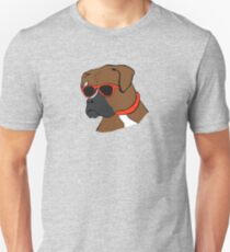 Coole Sonnenbrille Boxer Slim Fit T-Shirt