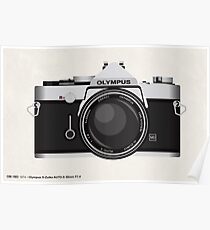 Olympus OM1 35mm slr Poster