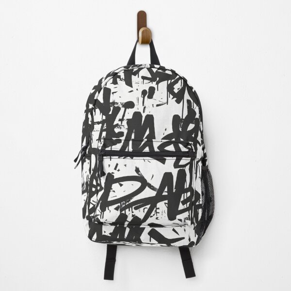 Item preview, Urban Graffiti Chaos - Monochrome Street Art Pattern designed and sold by Sir Meow Meow.