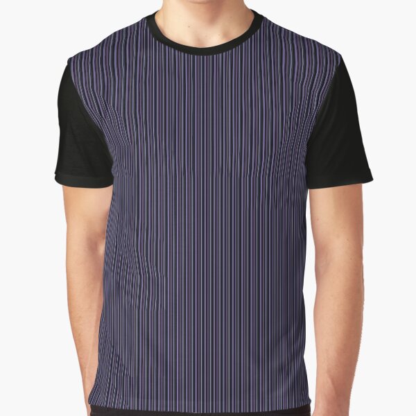 Rat Pack Pinstripe Graphic T-Shirt