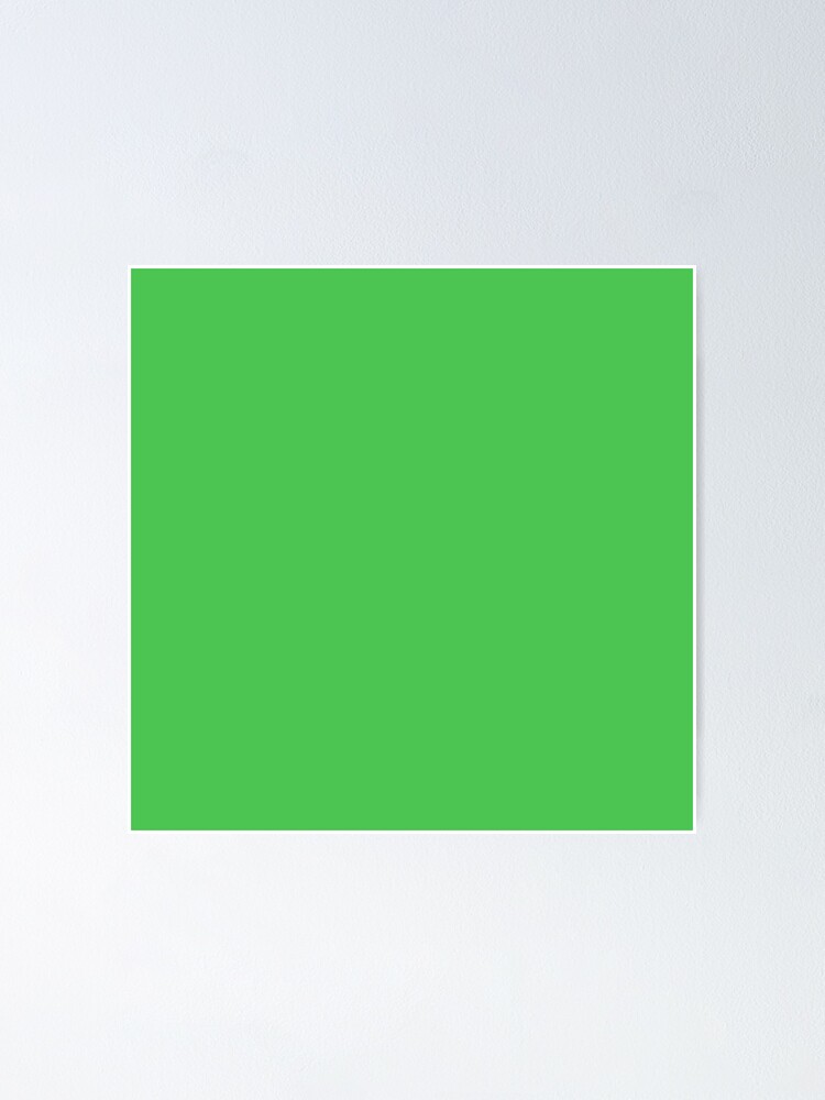 Solid Bright Kelly Green Color Sticker for Sale by Discounted