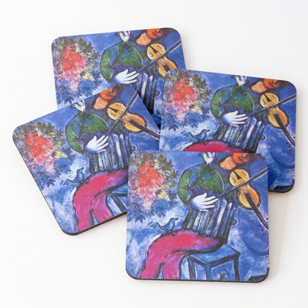 Item preview, Marc Chagall “Il violinista blu” 1947Con Chagall musica, designed and sold by funnyshop222.