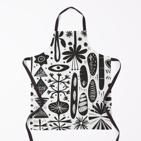 Item preview, African Black and White Tribal Pattern designed and sold by GrinGalore.