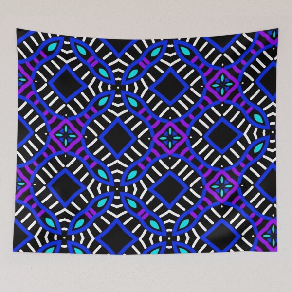 Item preview, Symmetrical Abstract Diamond Pattern designed and sold by SuperMoniHalo.