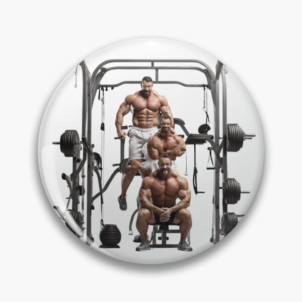 Artikelvorschau, Bodybuilding-Bodybuilder-Training in der Kunstillusion im Fitnessstudio entworfen und verkauft von Newconcept3341.