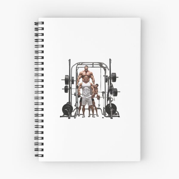 Item preview, Bodybuilder training at gym art illusion designed and sold by Newconcept3341.