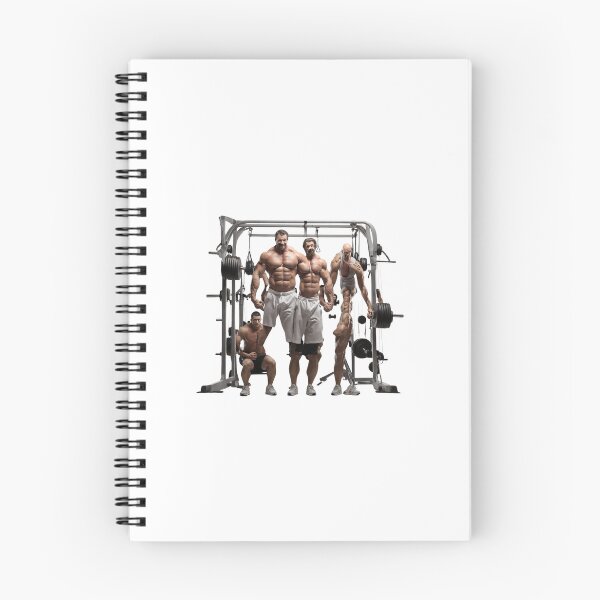Item preview, Bodybuilder training at gym art illusion designed and sold by Newconcept3341.