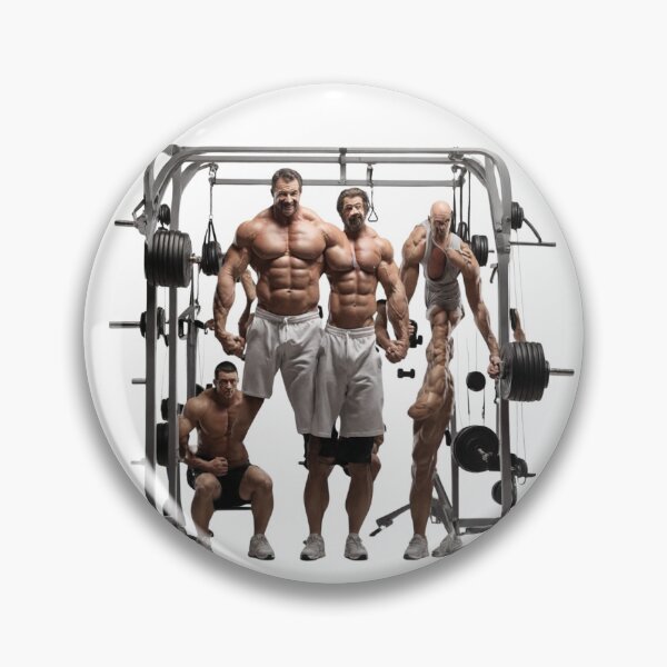 Artikelvorschau, Bodybuilding-Bodybuilder-Training in der Kunstillusion im Fitnessstudio entworfen und verkauft von Newconcept3341.