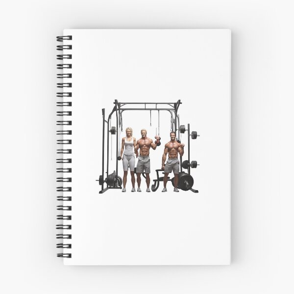 Item preview, Bodybuilder training at gym art illusion designed and sold by Newconcept3341.