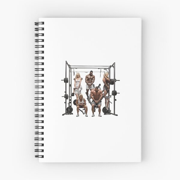 Item preview, Bodybuilder training at gym art illusion designed and sold by Newconcept3341.