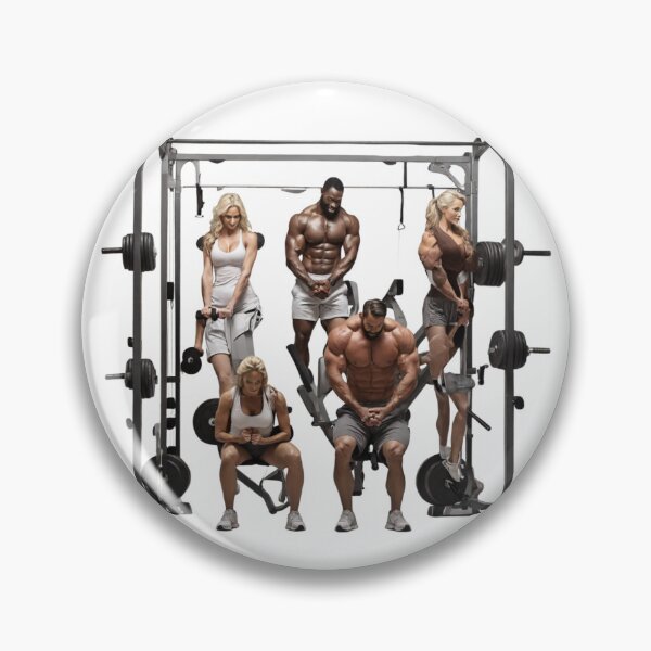 Artikelvorschau, Bodybuilding-Bodybuilder-Training in der Kunstillusion im Fitnessstudio entworfen und verkauft von Newconcept3341.