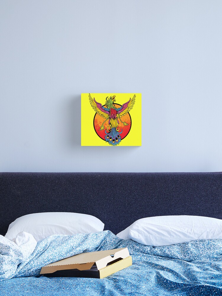 Thumbnail 2 of 3, Canvas Print, Phoenix Watching designed and sold by FBWashington.