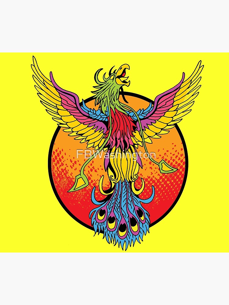 Thumbnail 3 of 3, Canvas Print, Phoenix Watching designed and sold by FBWashington.