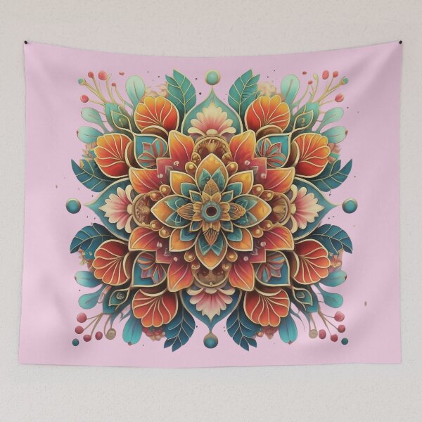 Item preview, Beautiful Boho Flower  designed and sold by MyTshirtArt.
