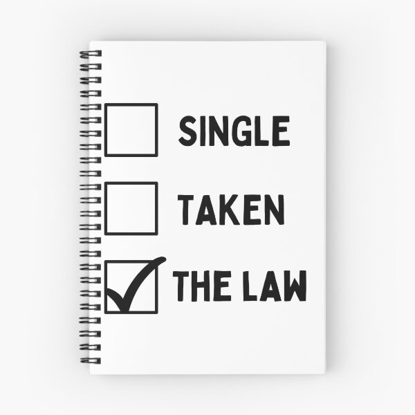Item preview, Single Taken The Law designed and sold by checkboxshop.