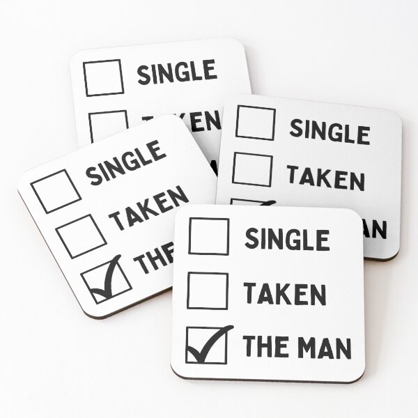 Item preview, Single Taken The Man designed and sold by checkboxshop.