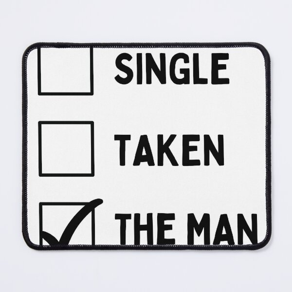 Item preview, Single Taken The Man designed and sold by checkboxshop.